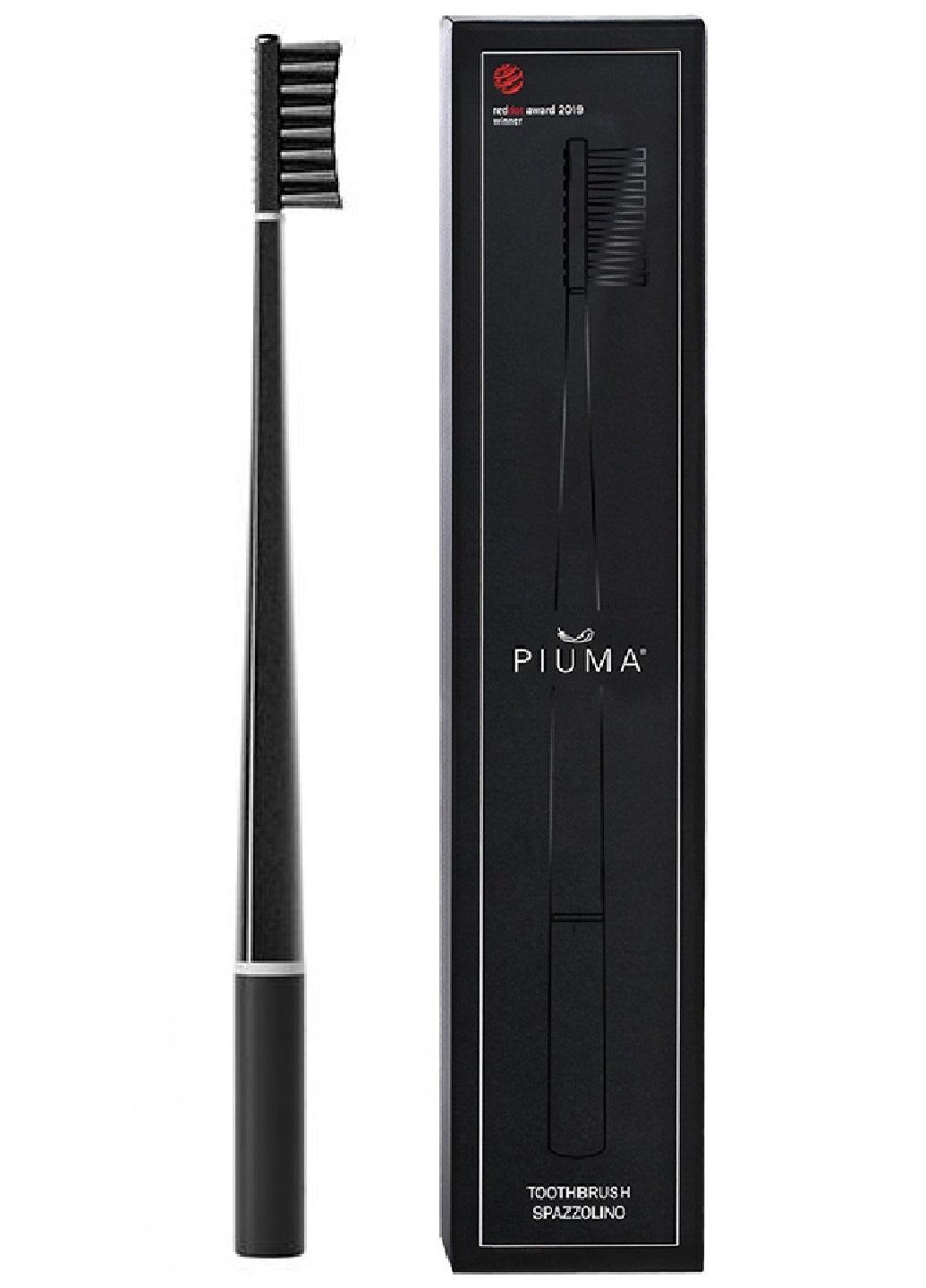 Зубная щетка Piuma Soft Черный (Е-01170)