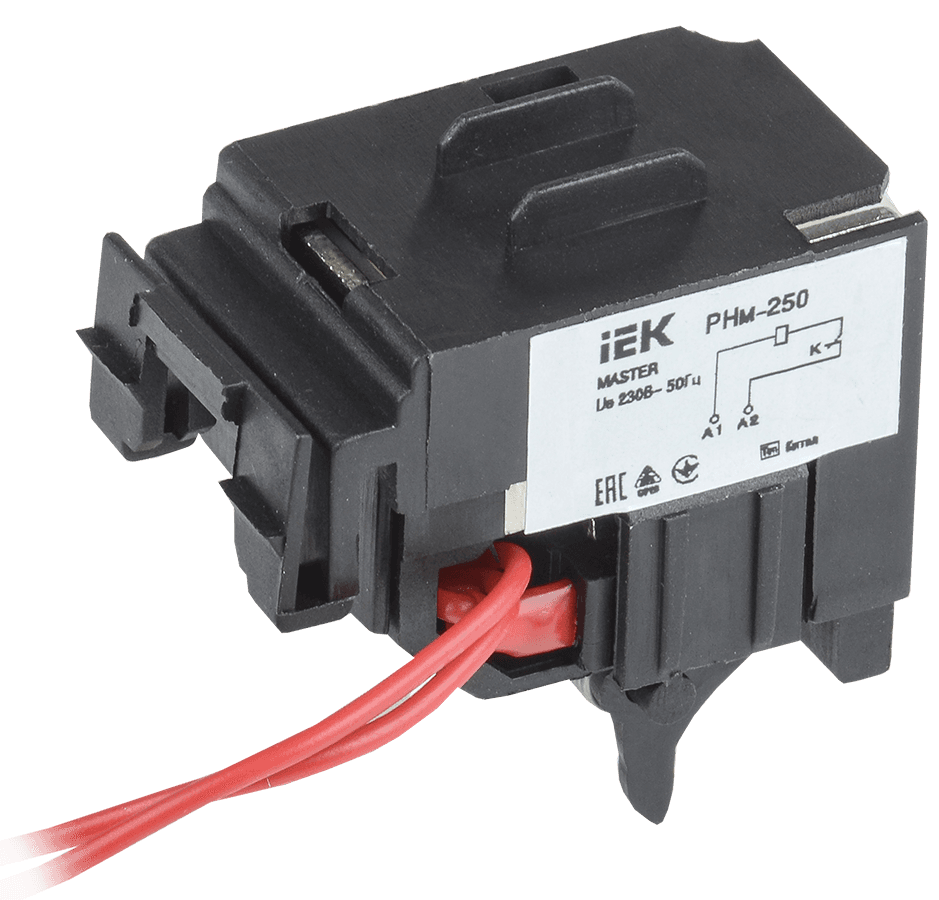 Розчіплювач незалежний УЕК РНм-250 РНм-35 AC 230V (SVA30D-RN-02) Розчіплювач незалежний УЕК РНм-250 РНм-35 AC 230V (SVA30D-RN-02)