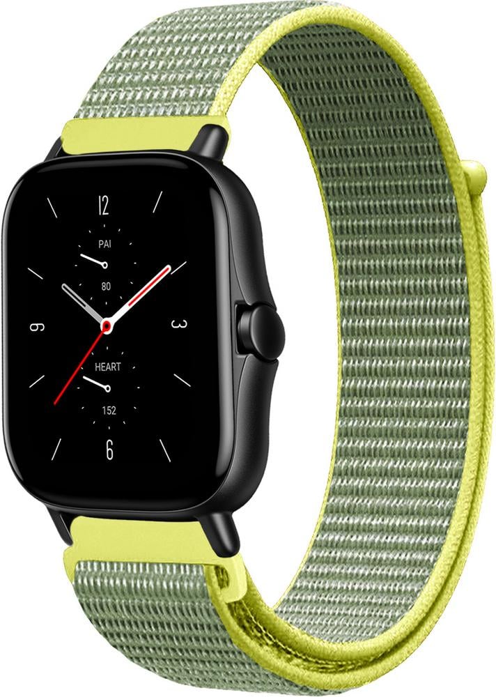 Ремінець нейлоновий Sport Loop для Amazfit GTS 2 Gray/Yellow (28264-63) Ремінець нейлоновий Sport Loop для Amazfit GTS 2 Gray/Yellow (28264-63)