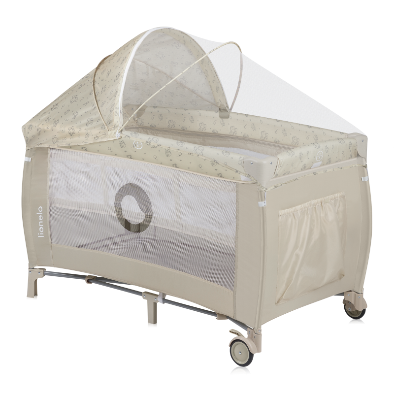 Кроватка-манеж Lionelo SVEN PLUS Beige/Latte - фото 3