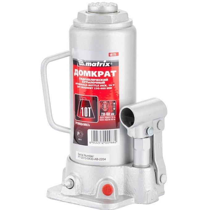 Домкрат гідравлічний STELS MTX MASTER пляшковий 10 т 230-460 мм (507259 ...