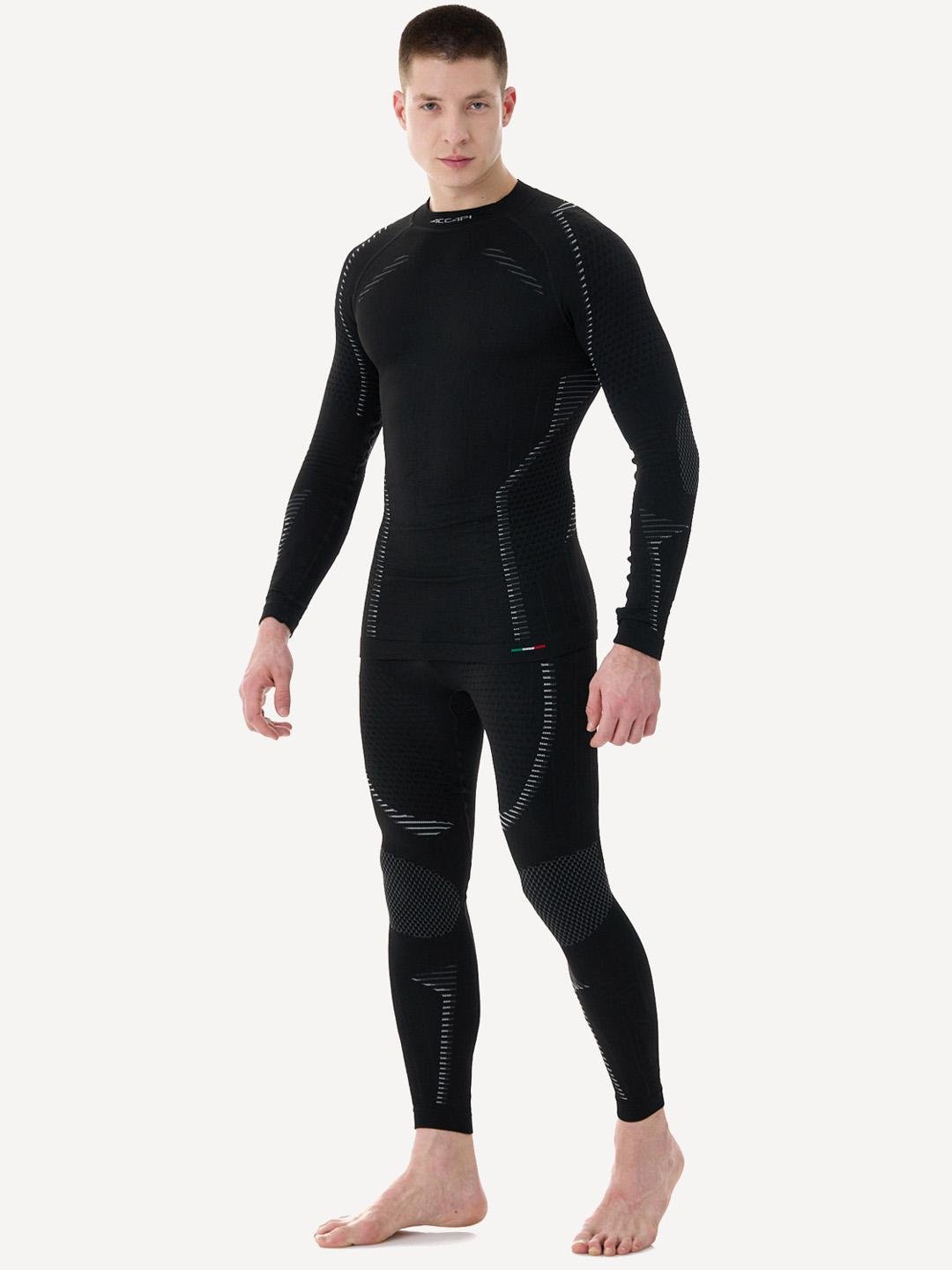 Комплект термобелья мужской Accapi Ergoracing Set AA971+AA973-9966 M/L Black/Anhracite