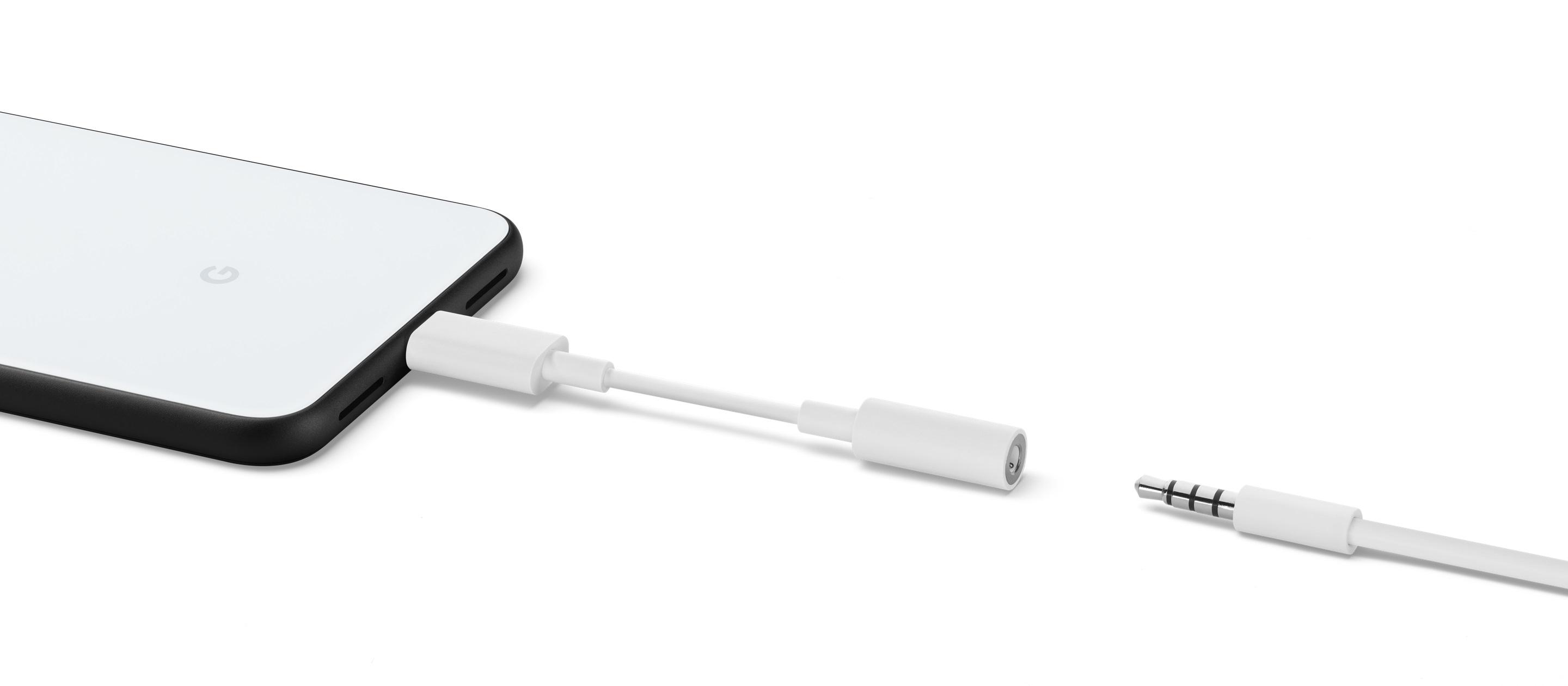 Переходник Google Pixel USB Type-C на 3,5 мм (1759069089) - фото 3