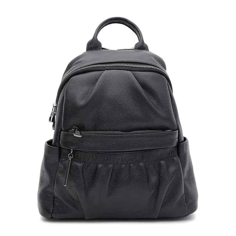 Рюкзак женский кожаный Ricco Grande K18166bl Black