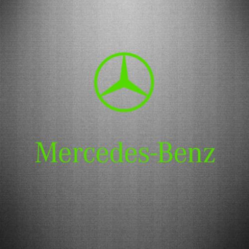 Наклейка Mercedes Benz 40x24,6 см (27850269)