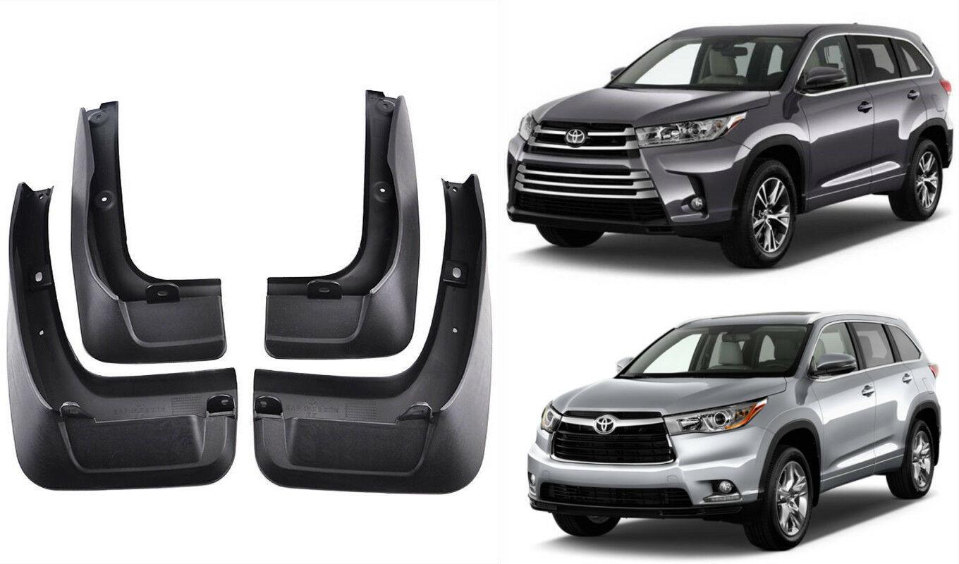 Брызговики Dongmart для Toyota Highlander XU50 2014-2020 4 шт. - фото 4