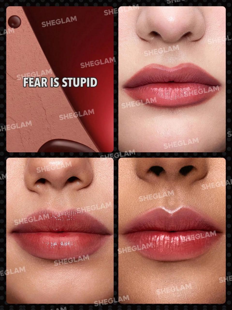 Набор для губ SHEGLAM Marilyn Monroe X Vintage Lip Duo Fear Is Stupid (18314720) - фото 3