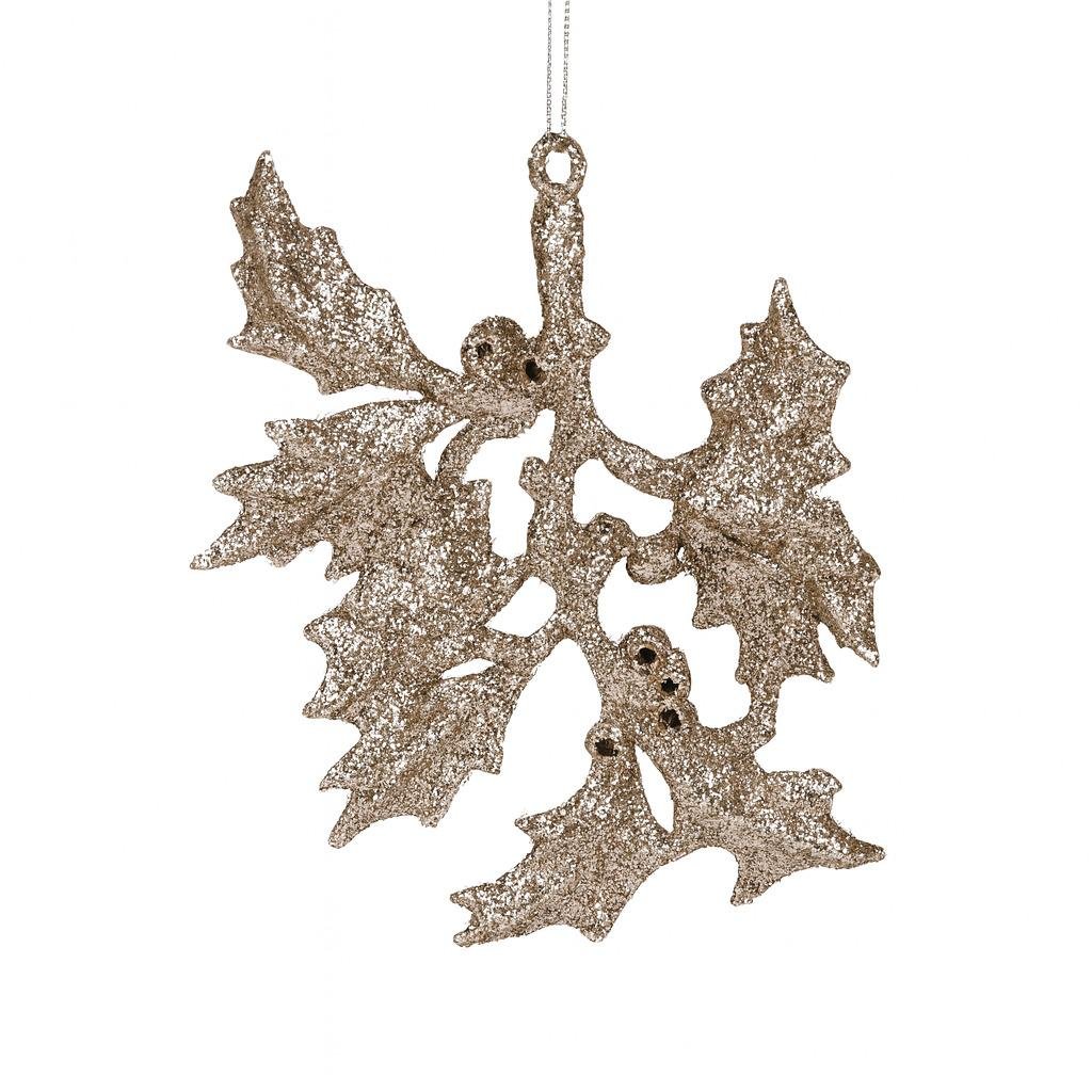 Фигурка-подвеска новогодняя Leaves 13,5 см (R33911) Фигурка-подвеска новогодняя Leaves 13,5 см (R33911)