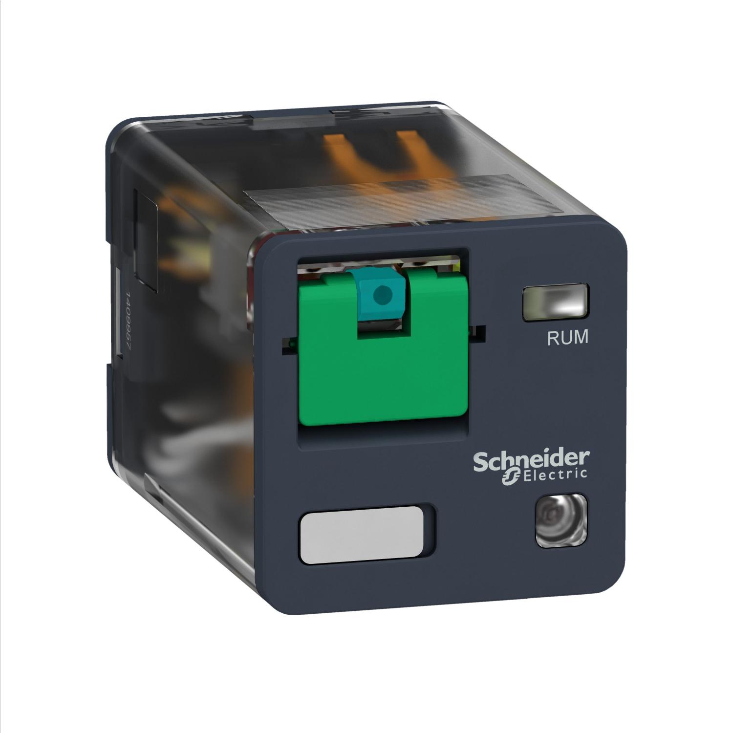 Реле проміжне Schneider Electric Harmony 10A 3к 12V DC RUM з індикатором (RUMC32JD)