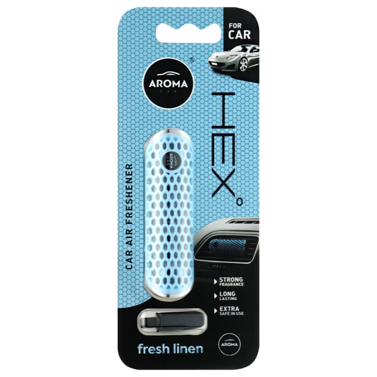 Ароматизатор для авто Aroma Car Hex Fresh Linen (7853)