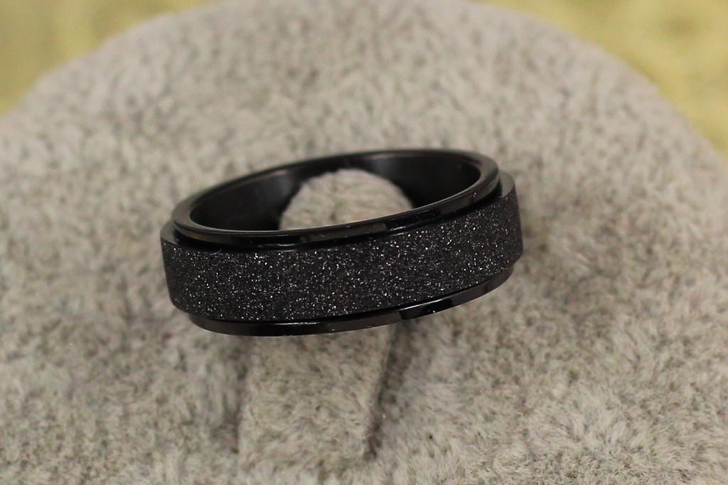 Кольцо Xuping Jewelry шлифовка блек ган р. 20