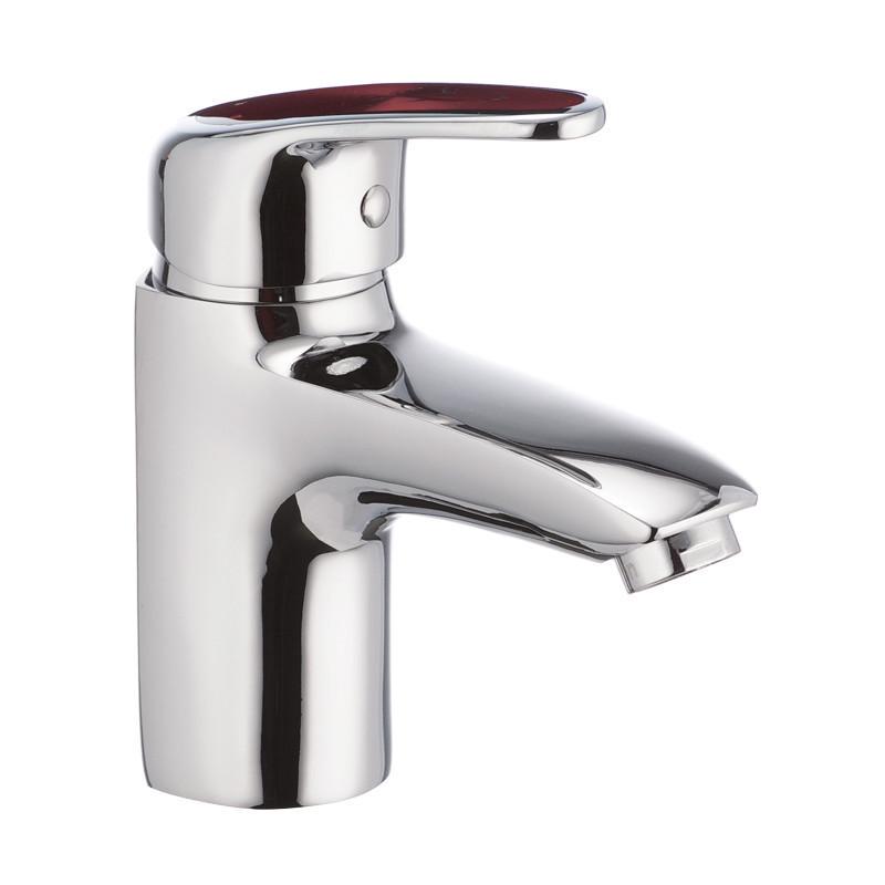 Смеситель для умывальника Cron MAGIC 001 Красный (CR0143)