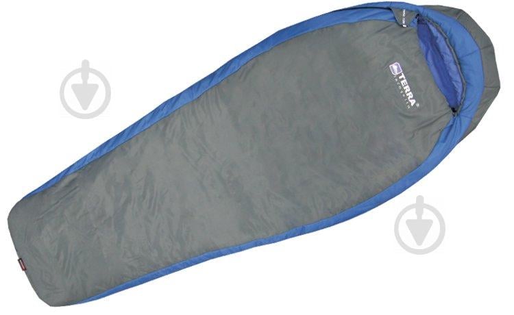 Спальник Terra Incognita Termic 1200 L лівий Синій / сірий (TI-01978)