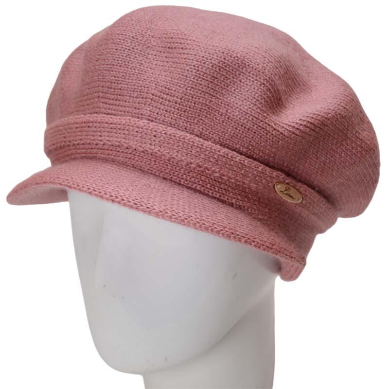 Шапка женская зимняя Lirus Дороти с козырьком шерстяная на флисовой подкладке One size Светло-пудровый (131738) - фото 1 Шапка женская зимняя Lirus Дороти с козырьком шерстяная на флисовой подкладке One size Светло-пудровый (131738) - фото 1