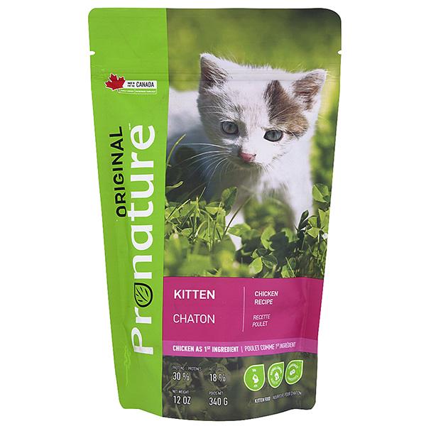 Корм сухий для кошенят Pronature Original Kitten Chicken з куркою 340 г (65672961011)