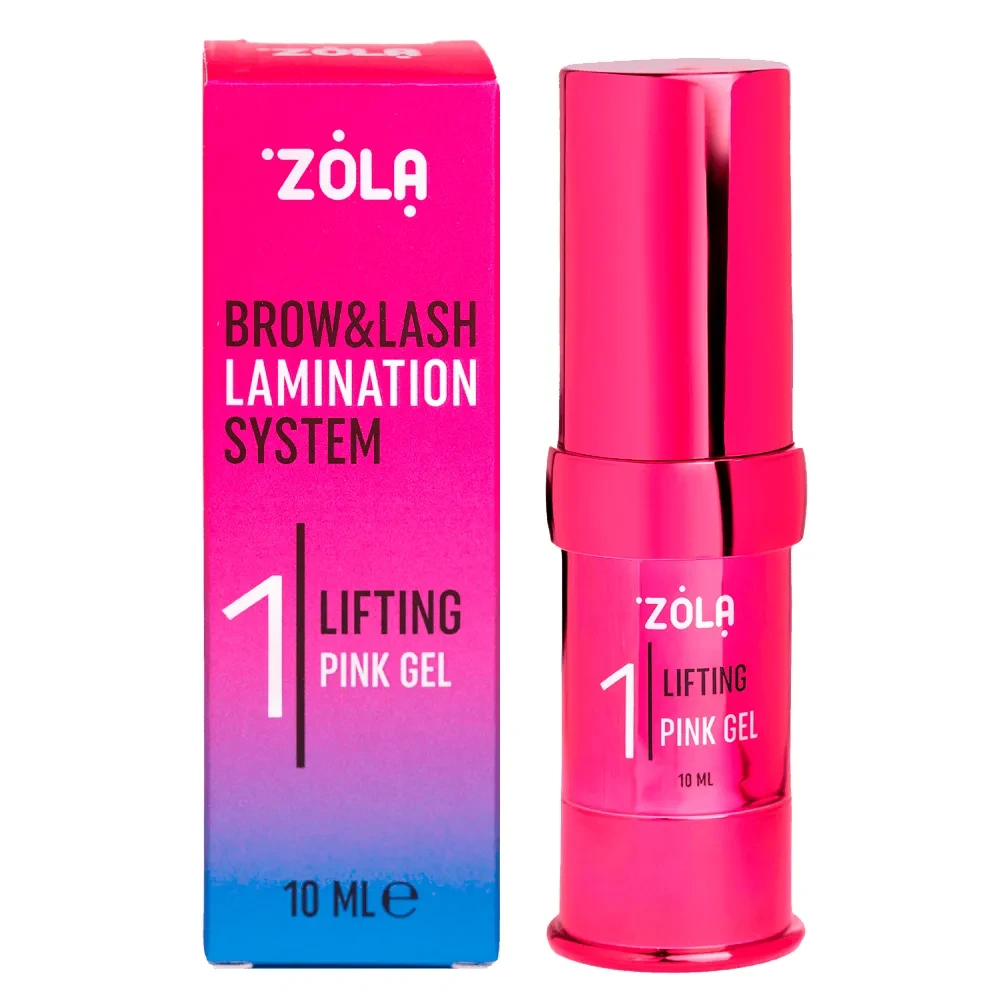 Состав для ламинирования ресниц и бровей Zola Color Lab 01 Lifting Gel Pink (011140)