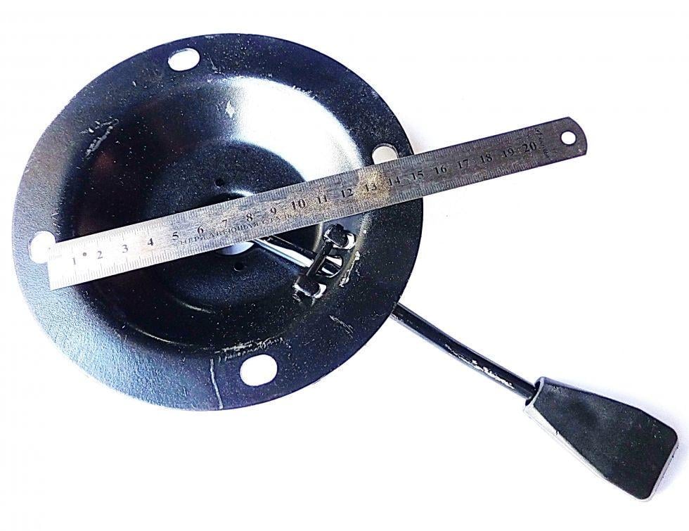 Механізм кріплення пневматики для перукарських крісел ДенІС professional піастра Ø 165 (1453070570) - фото 6 Механізм кріплення пневматики для перукарських крісел ДенІС professional піастра Ø 165 (1453070570) - фото 6