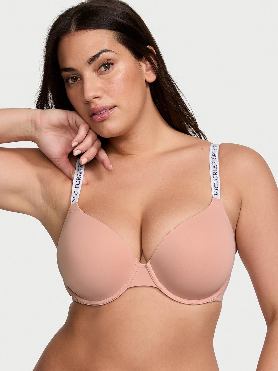 Бюстгальтер Victoria's Secret THE T-SHIRT Lightly Lined Demi Bra 70B Розовый (2217887091)
