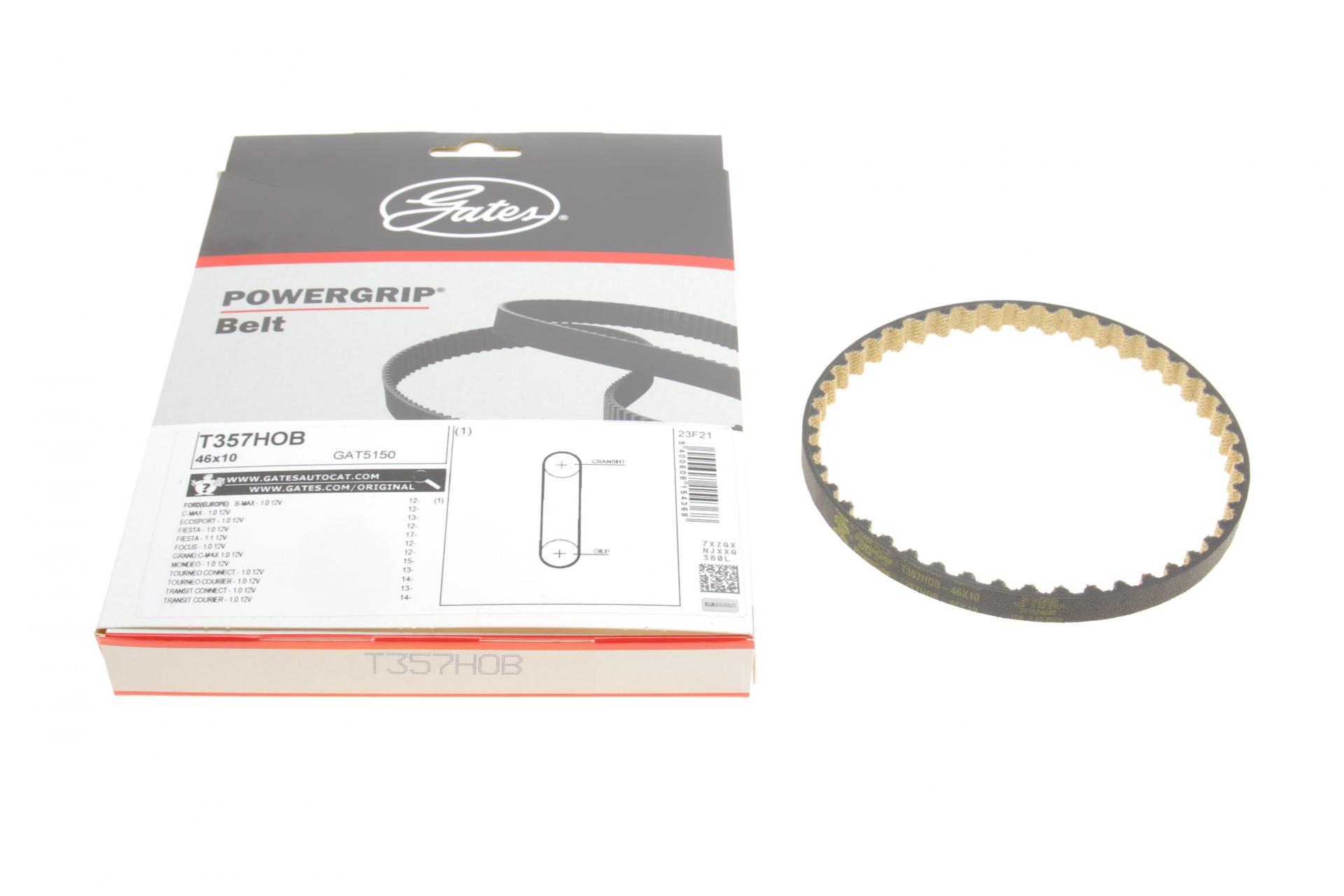 Ремень ГРМ Ford Transit 1.0 EcoBoost/1.1 13-10x46z T357HOB GATES