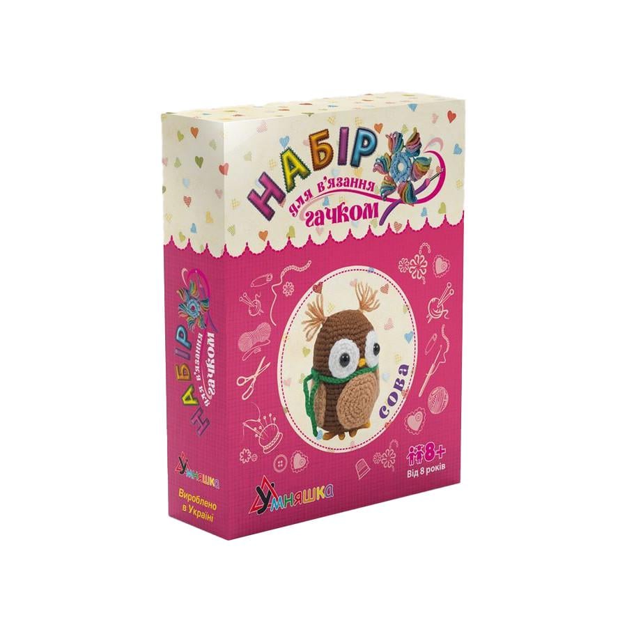 Дитячий набір для творчості Сова BK-002 в'язання гачком