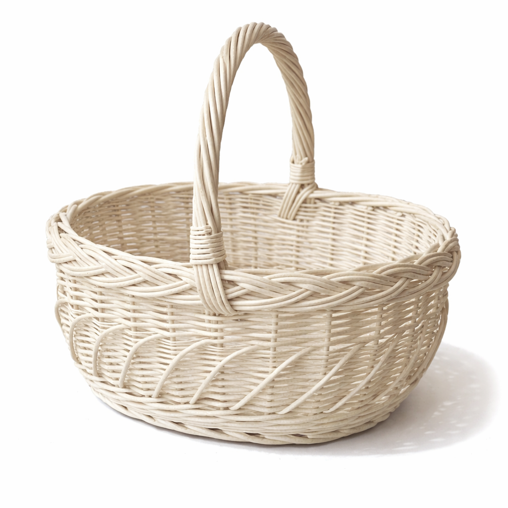 Корзина Пасхальная Оружейка плетеная из натуральной лозы (10005)