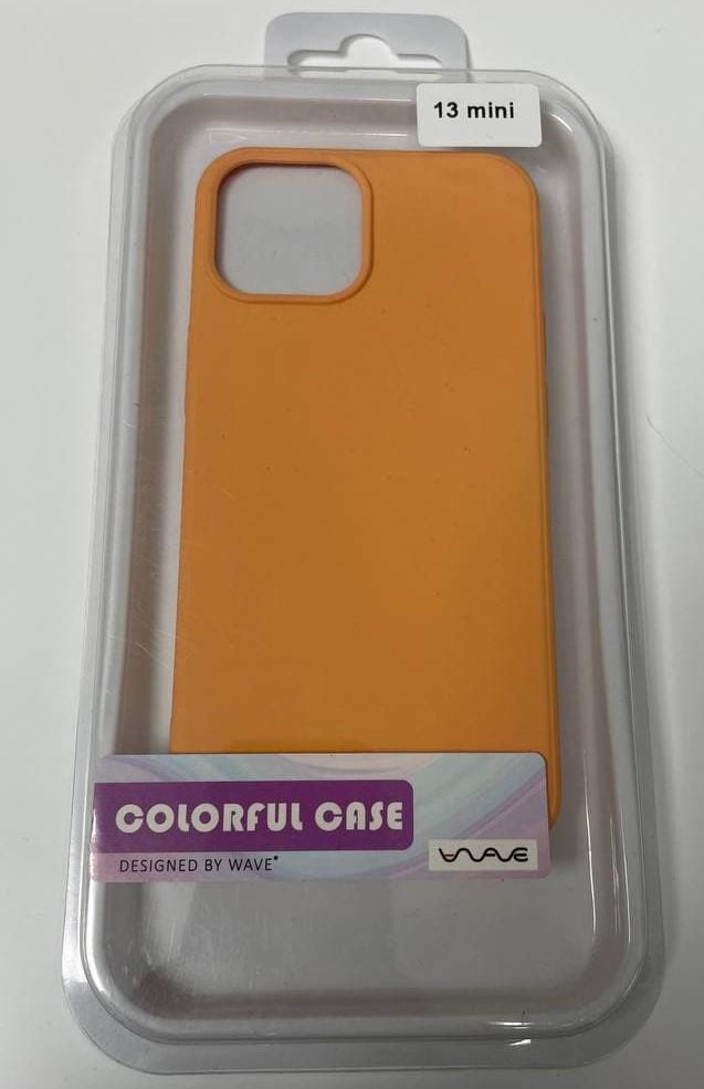 Чохол із м'якою підкладкою WAVE Colorful Case (TPU) iPhone 13 mini orange Помаранчевий - фото 3