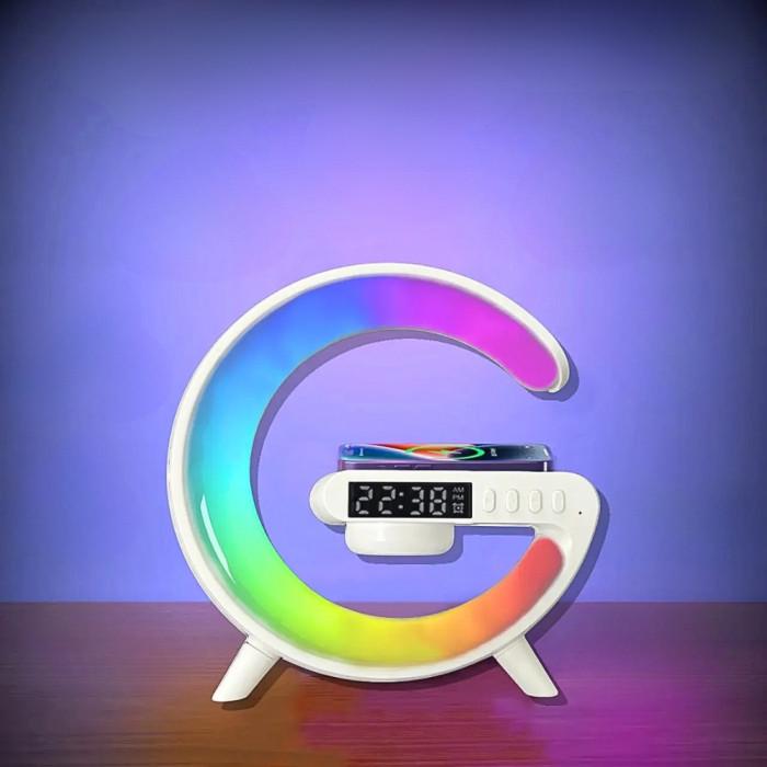 Лампа настільна G RGB 4-in-1 Rainbow з бездротовою зарядкою - фото 4