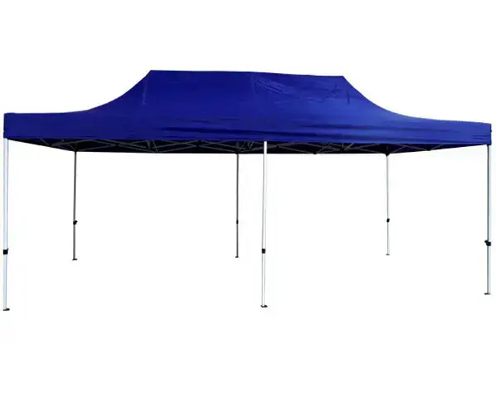Раздвижная палатка усиленная 3х6 м Синий - фото 1 Раздвижная палатка усиленная 3х6 м Синий - фото 1