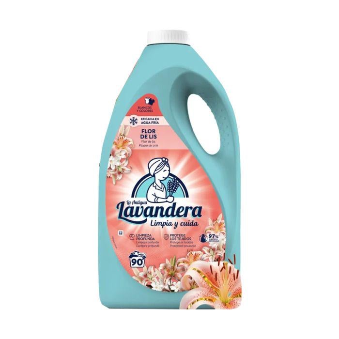 Гель для прання Lavandera Flor de Lis з ароматом лілій і жасмину 4,5 л 90 прань
