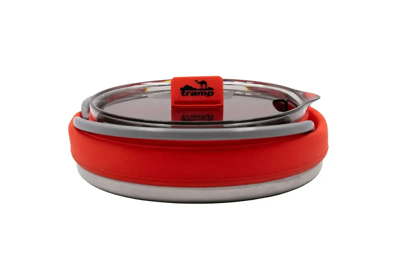 Чайник складаний силіконовий Tramp із сталевим дном 1 л (TRC-125-terracota) - фото 4 Чайник складаний силіконовий Tramp із сталевим дном 1 л (TRC-125-terracota) - фото 4