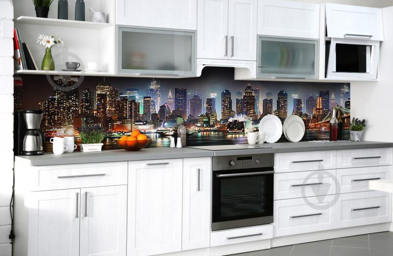 Скинали на кухню Zatarga «Огни Сан-Франциско» 600х2500 мм виниловая 3Д наклейка кухонный фартук самоклеящаяся Скинали на кухню Zatarga «Огни Сан-Франциско» 600х2500 мм виниловая 3Д наклейка кухонный фартук самоклеящаяся