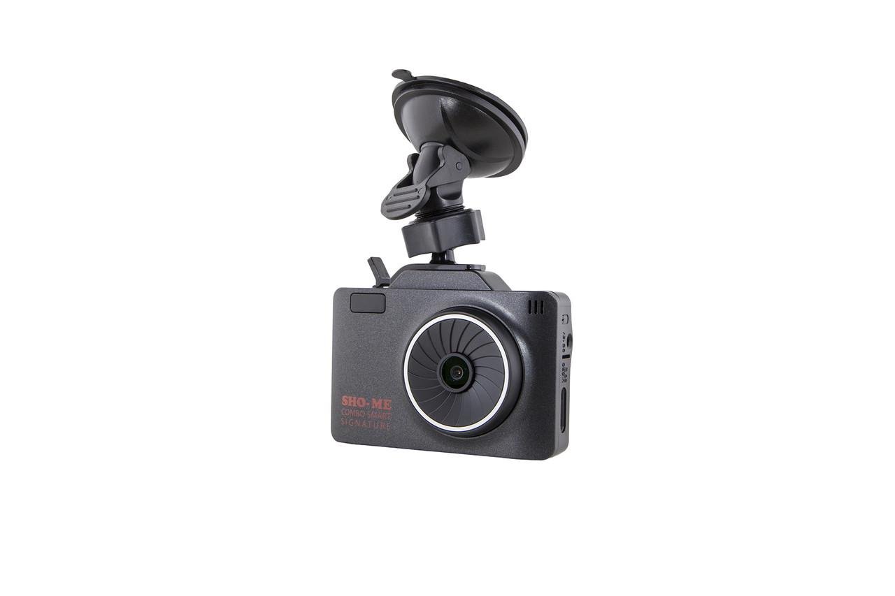 Відеореєстратор мобільний Sho-Me Combo Smart Signature з GPS/WiFi/з нічною зйомкою