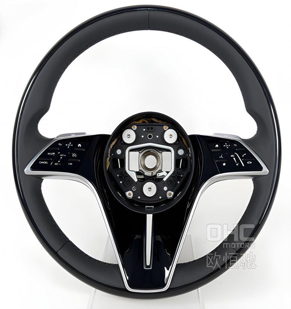 Руль Maybach-Style GBT для Mercedes E-сlass W213 2016-2023 гг. 3pin Черный