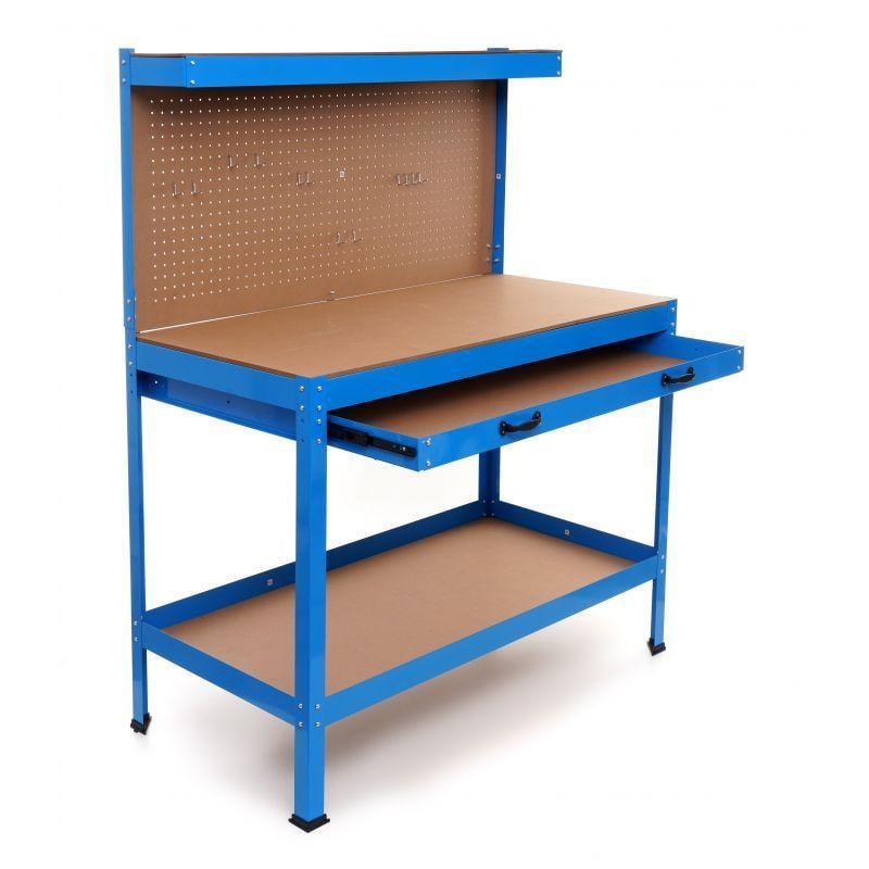 Верстак Kraft&Dele KD640 2415716202 тумбовый с выдвижным ящиком и полкой 1200х600 мм - фото 7 Верстак Kraft&Dele KD640 2415716202 тумбовый с выдвижным ящиком и полкой 1200х600 мм - фото 7