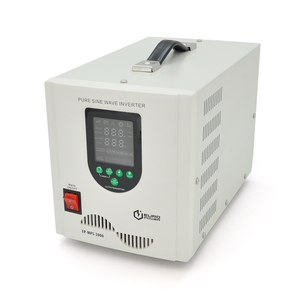 Источник бесперебойного питания с синусоидальным выходом Europower epmps200024 1400 Вт 24 В а 5 20а (YUT_V11438) - фото 1 Источник бесперебойного питания с синусоидальным выходом Europower epmps200024 1400 Вт 24 В а 5 20а (YUT_V11438) - фото 1