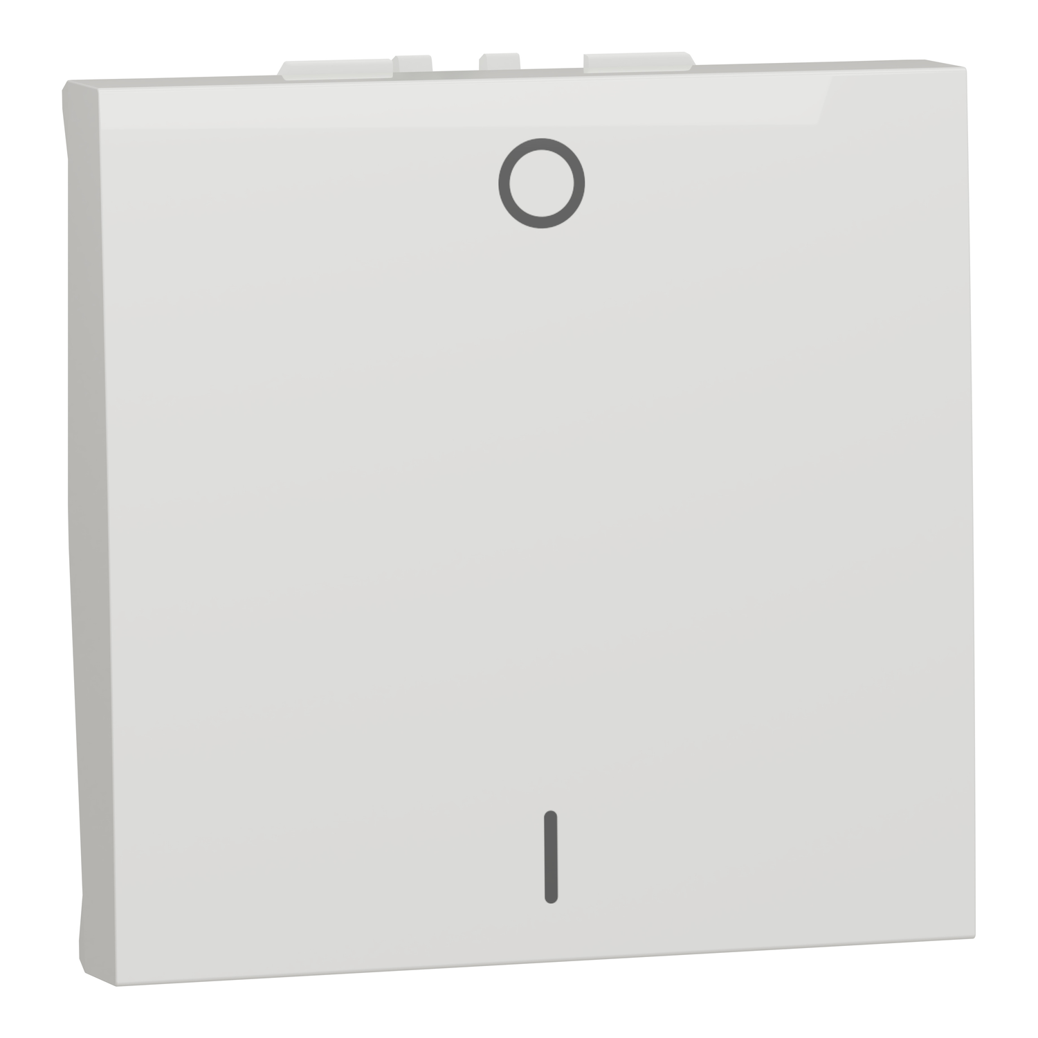 Выключатель одноклавишный Schneider Electric Unica New двухполюсный двухмодульный 16А Белый (NU326218)