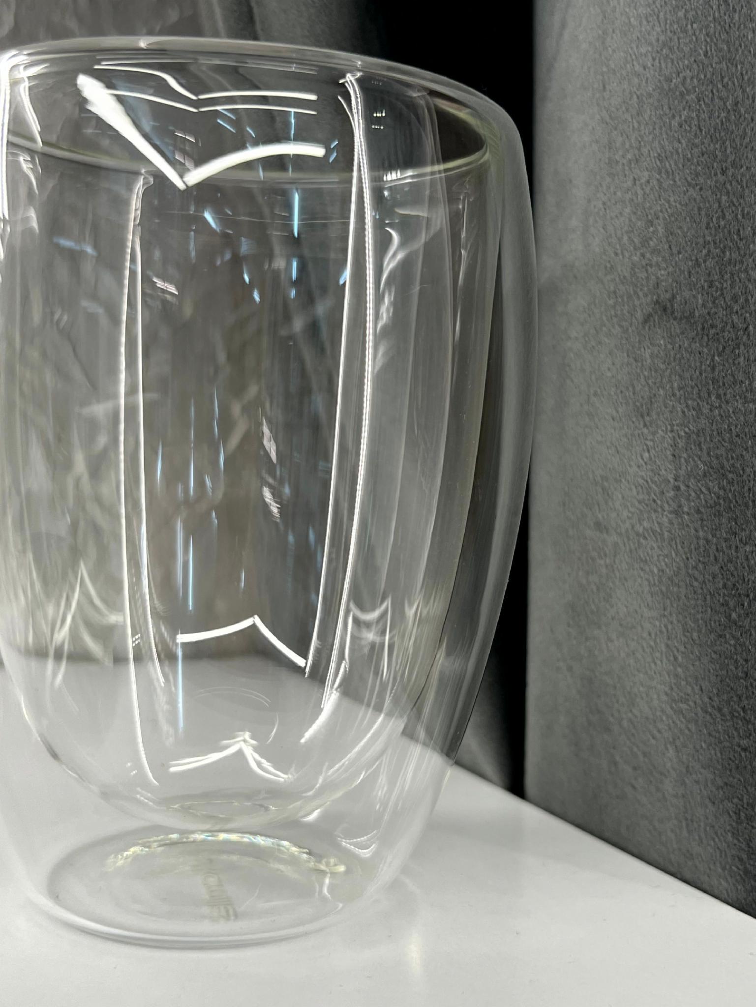 Набір склянок із подвійною стінкою 350 мл 2 шт. - фото 4