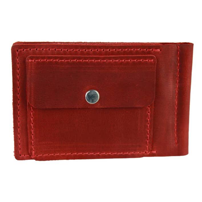 Кошелек FREESKIN с зажимом и монетницей Красный - фото 2