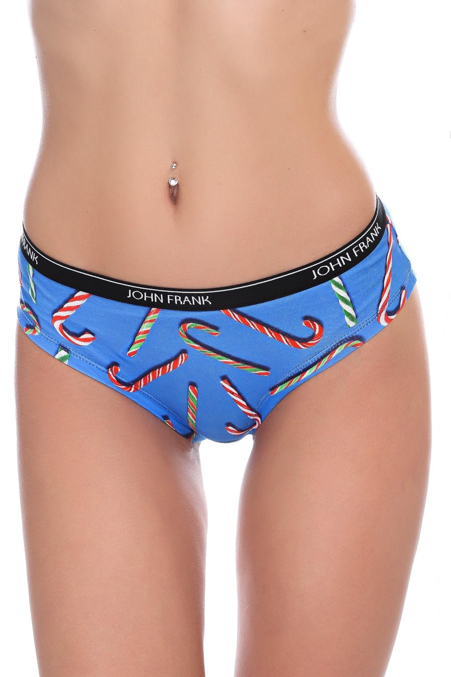 Трусики бразилиана John Frank р. 3/M микс Синий (63140) Трусики бразилиана John Frank р. 3/M микс Синий (63140)