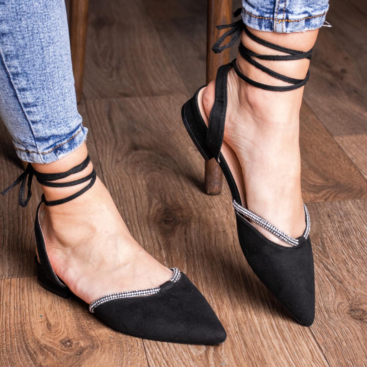 Туфли женские Fashion р. 36 23 см Черный (3093)