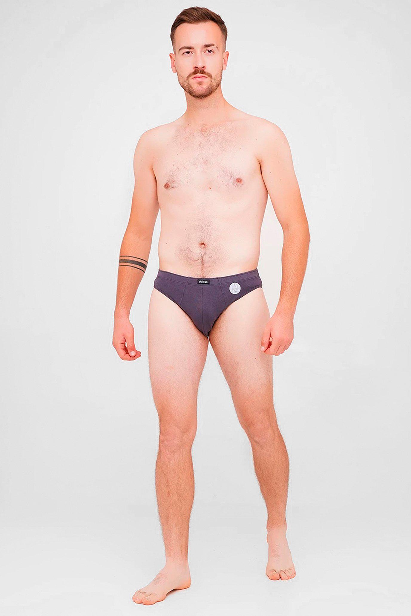 Трусы мужские спорт Chikiss 3XL Серый (CMP 202/05)