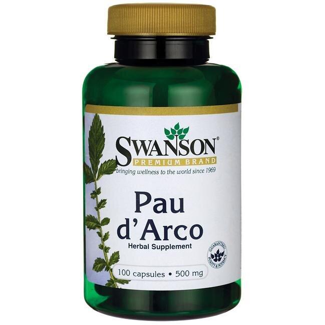 По д'арко Swanson Pau d'Arco 500mg 100 капсул