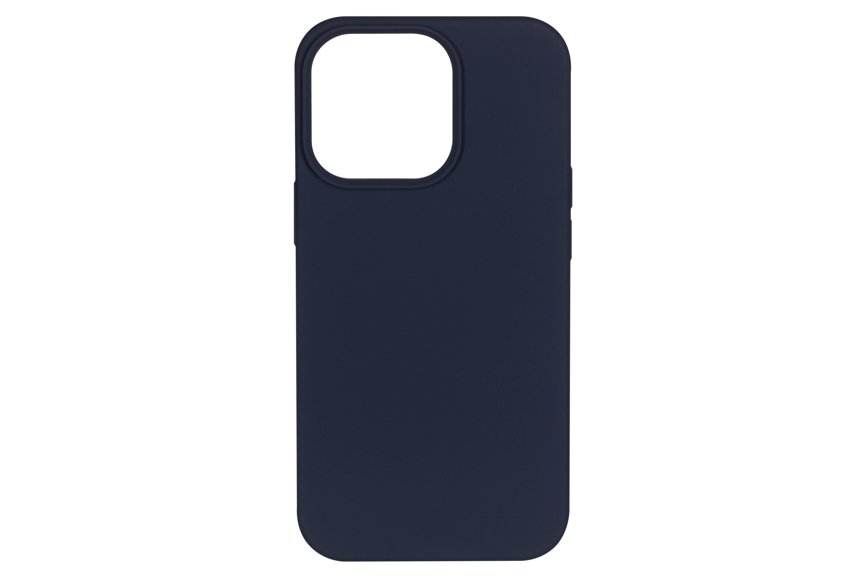 Чехол-бампер для телефона 2E Basic Liquid Silicone iPhone 13 Pro Midnight Blue (2E-IPH-13PR-OCLS-MB) - фото 1