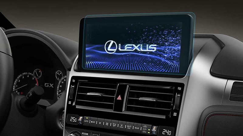 Защитное стекло Pixsel гибридное матовое на монитор Lexus GX 11,9" 2022