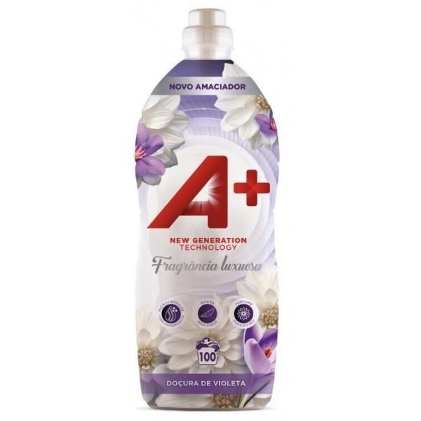 Кондиціонер для білизни A+ Фіалкова свіжість 1,7 л 100 прань