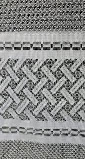 Гардина кухонная жаккардовая короткая 170х400 см Белый (1809.1) - фото 2