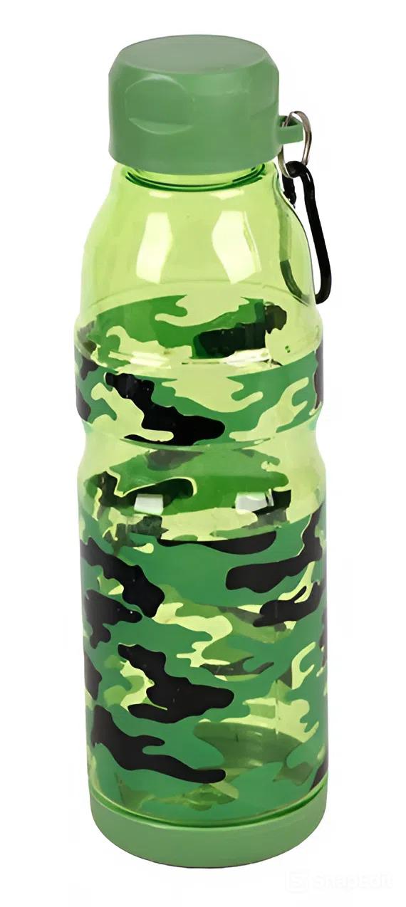 Пляшка спортивна Khaki 780 мл пластикова з карабіном та гвинтовою кришкою Green (30952) Пляшка спортивна Khaki 780 мл пластикова з карабіном та гвинтовою кришкою Green (30952)