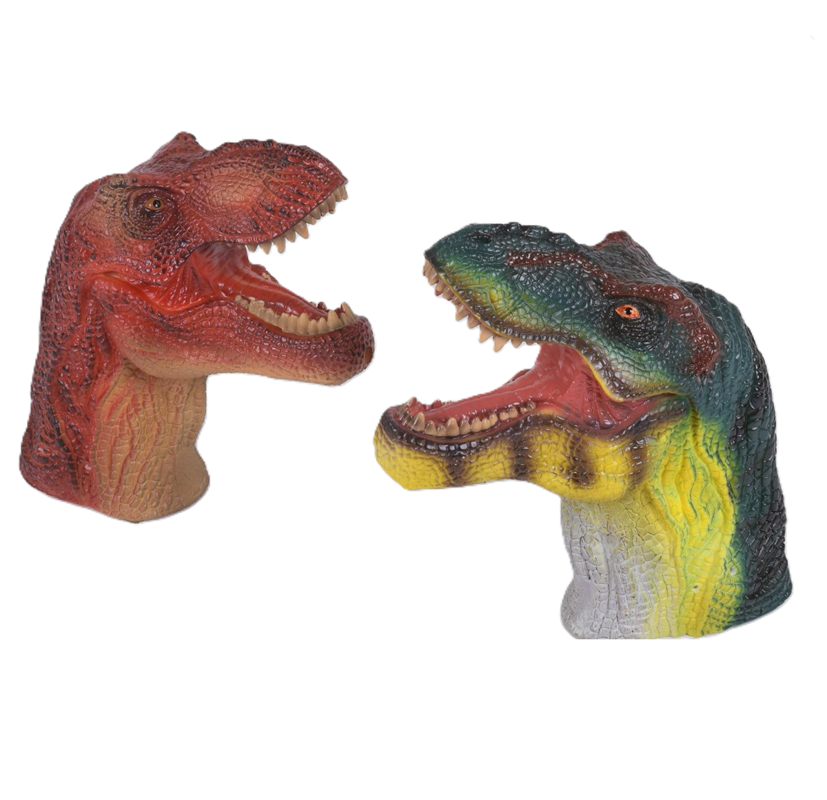Набір ігровий Голова динозавра X 395 на батарейках/2 голови зі звуковим ефектом (90226)