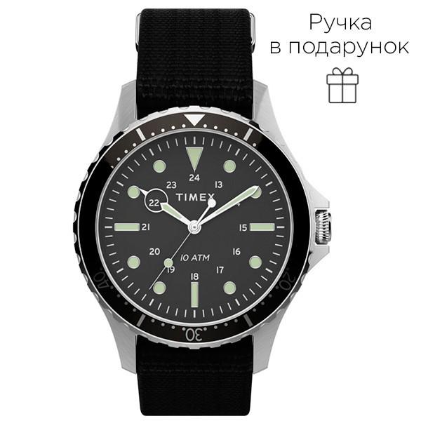Наручные часы мужские Timex Navi Xl кварцевые Black (Tx2t75600)