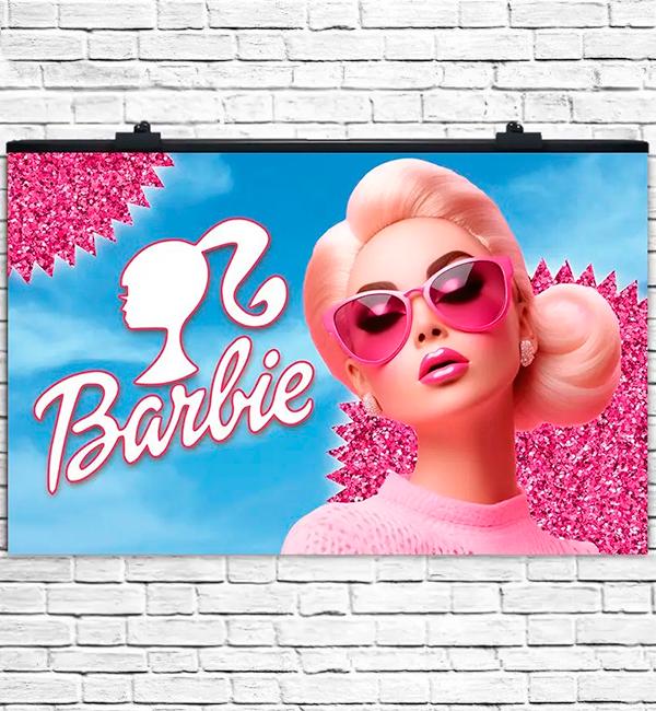 Праздничный плакат Barbie 75х120 см (12663921)